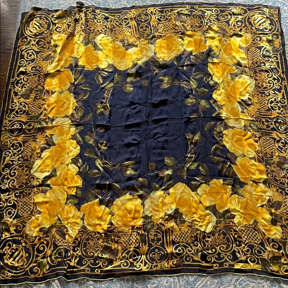 Christian Dior scarf/wrap 52X51 inches